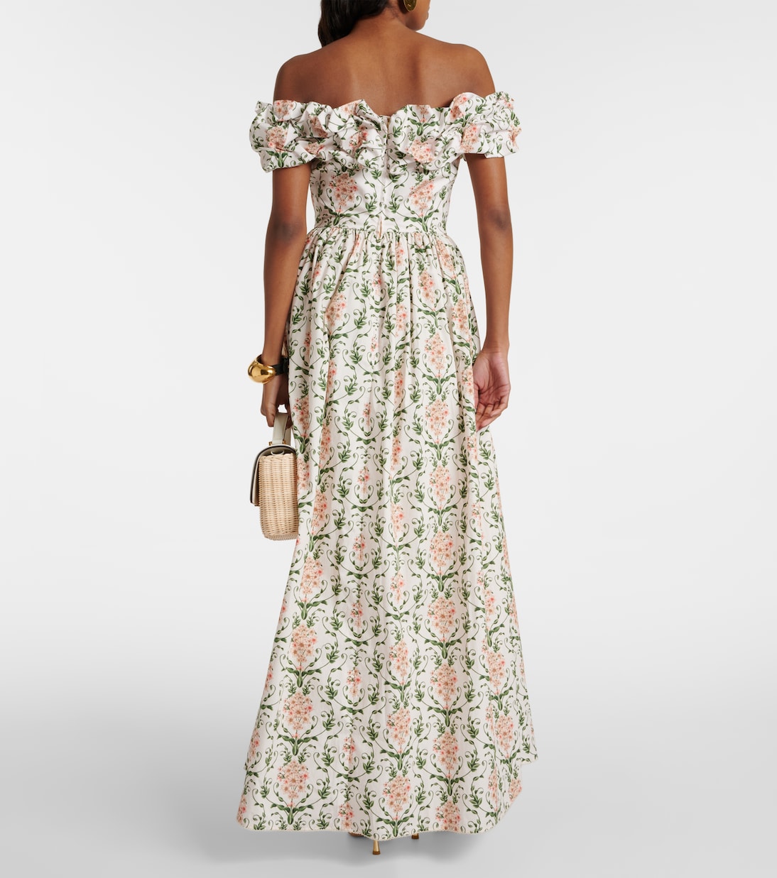Maxikleid Espliego aus Baumwolle | Agua by Agua Bendita