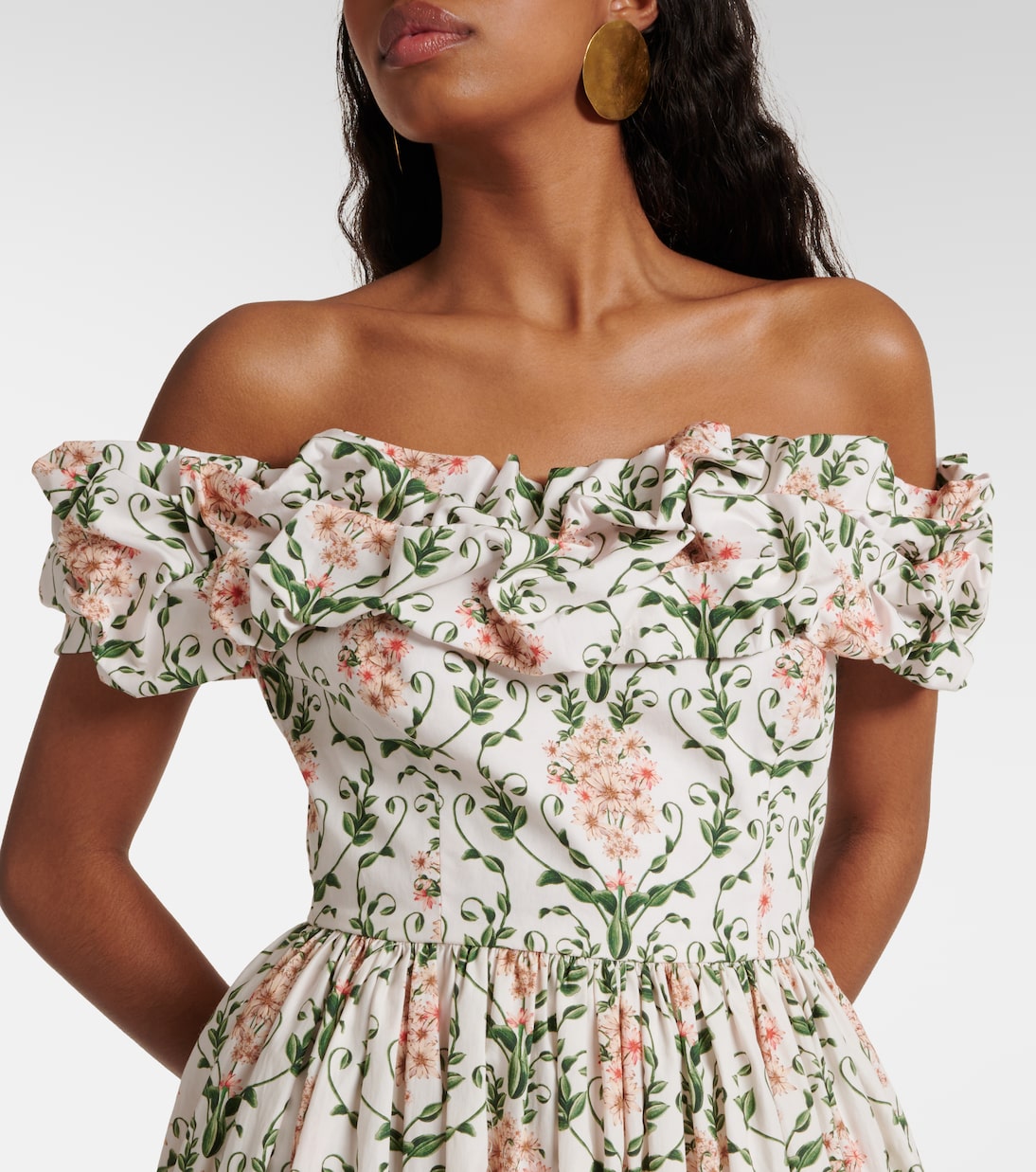Maxikleid Espliego aus Baumwolle | Agua by Agua Bendita