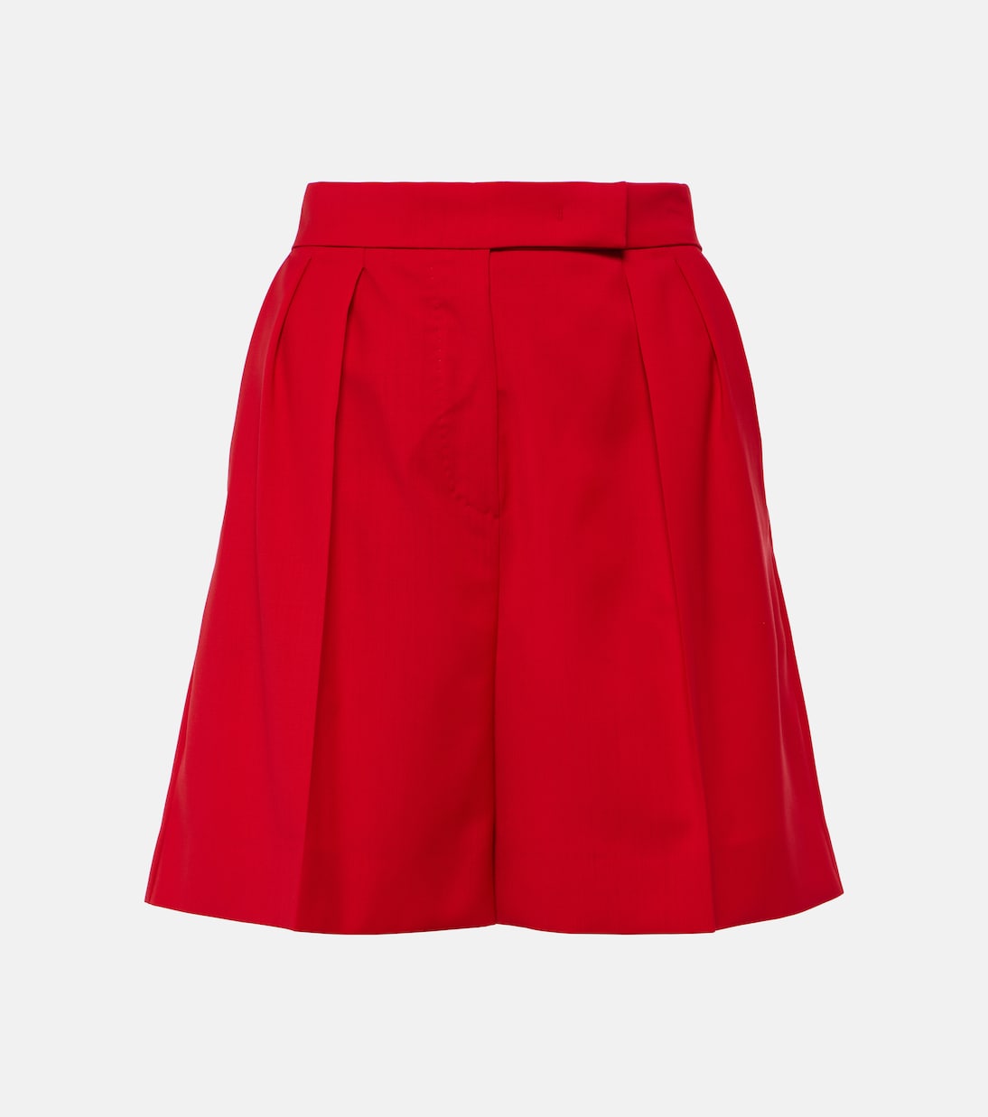 Jessica high-rise virgin wool shorts | Max Mara