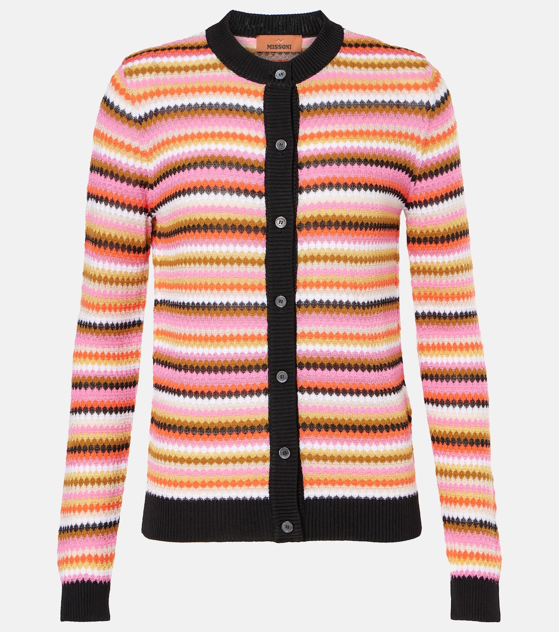 Striped cotton-blend cardigan | Missoni