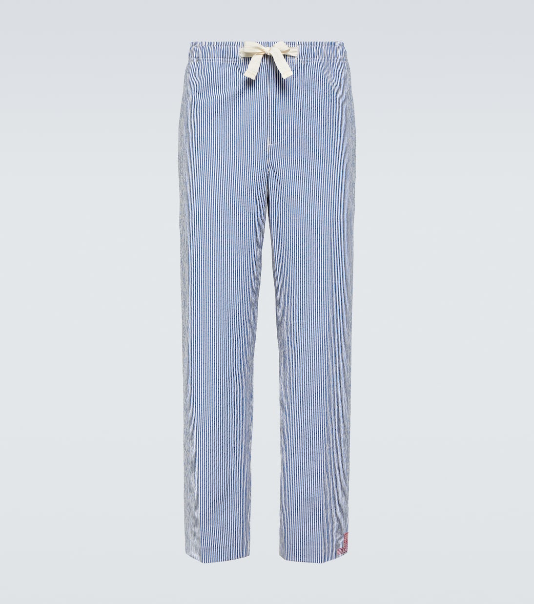 Pantalones Alex de sirsaca de mezcla de algodón | Orlebar Brown