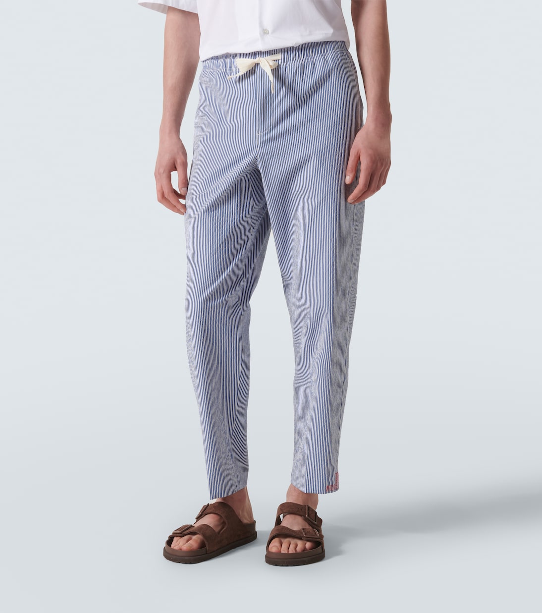 Pantalones Alex de sirsaca de mezcla de algodón | Orlebar Brown