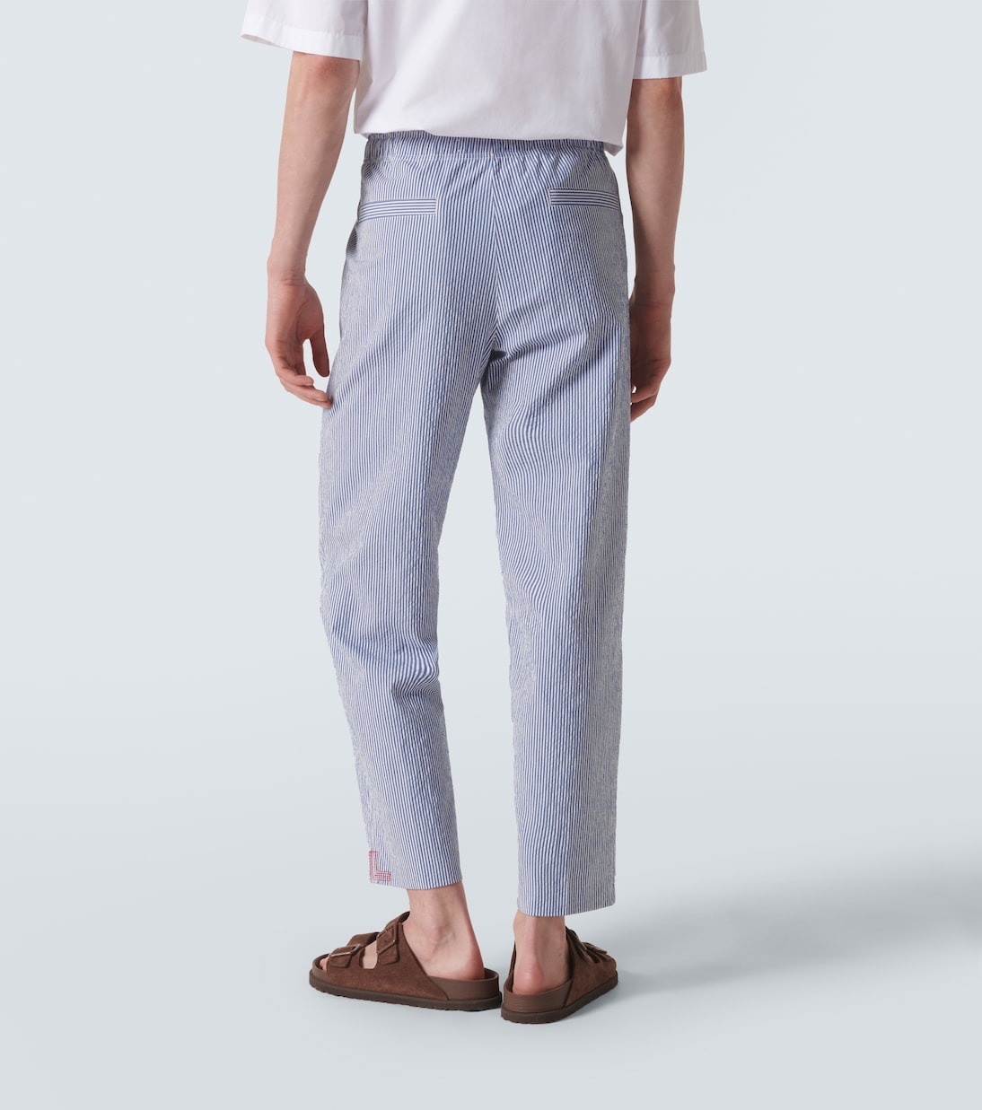 Pantalones Alex de sirsaca de mezcla de algodón | Orlebar Brown