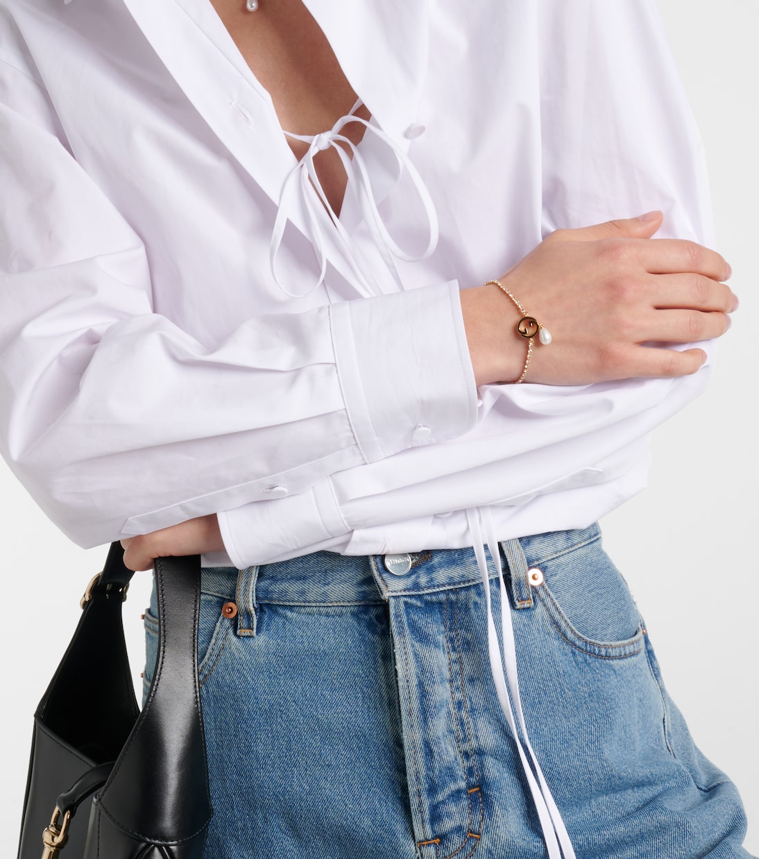 Bracelet Gucci Blondie à cristaux | Gucci