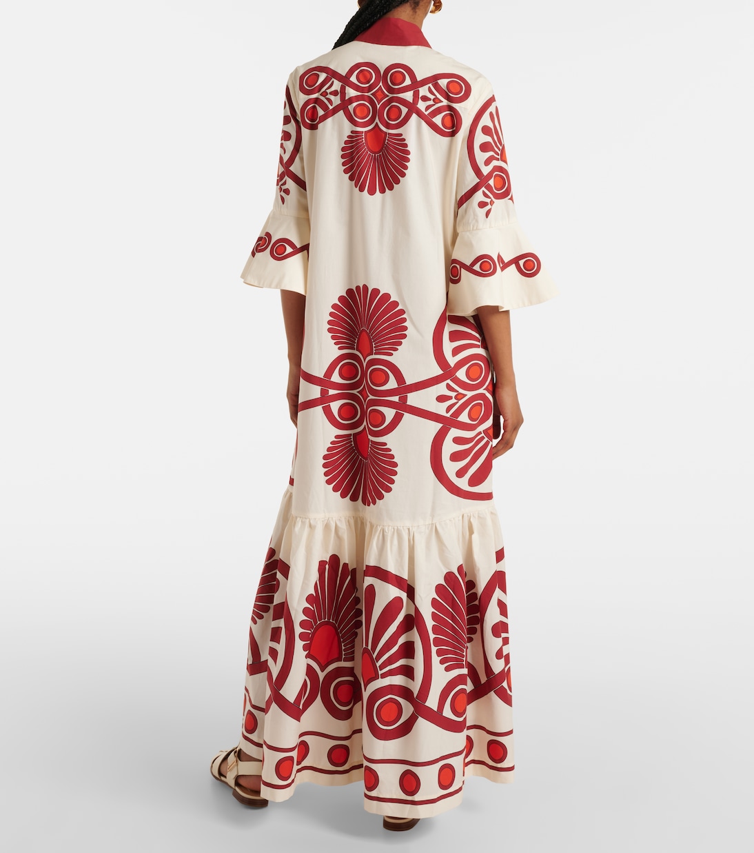 Maxikleid Artemis aus Baumwollpopeline | La DoubleJ