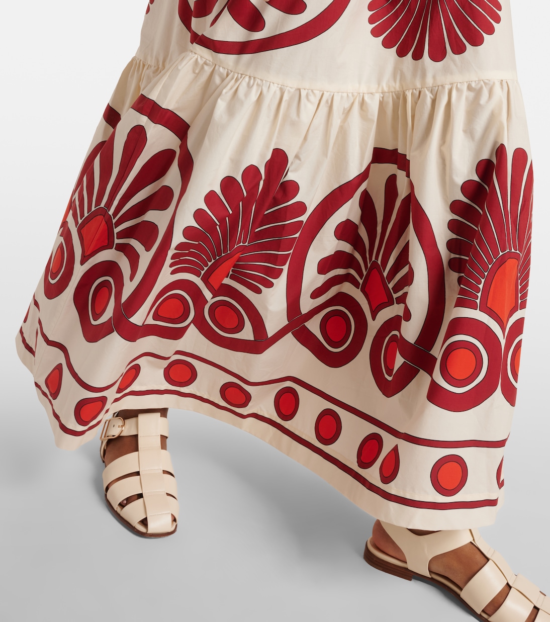 Maxikleid Artemis aus Baumwollpopeline | La DoubleJ