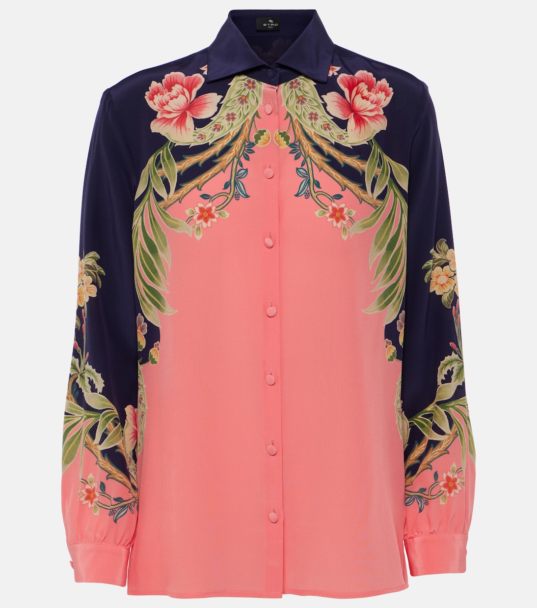 Chemise imprimée en soie | Etro