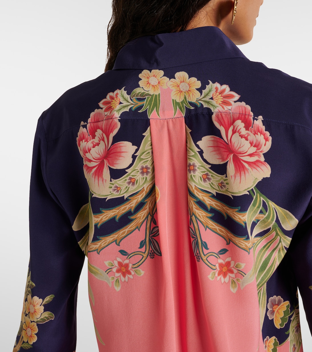 Chemise imprimée en soie | Etro