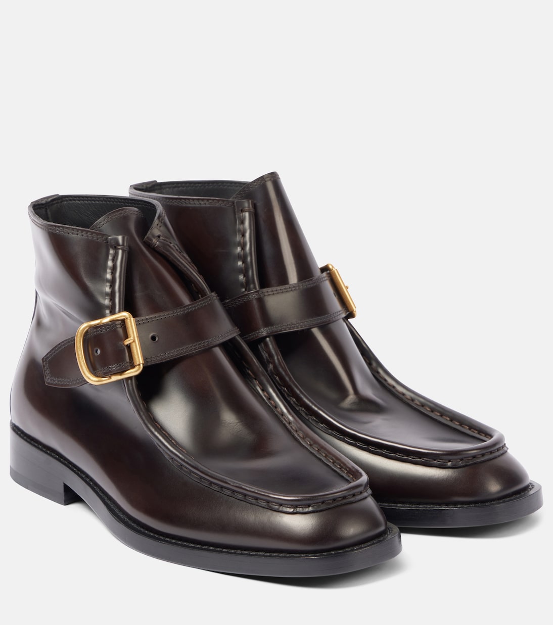 Ankle Boots aus Leder | Dries Van Noten
