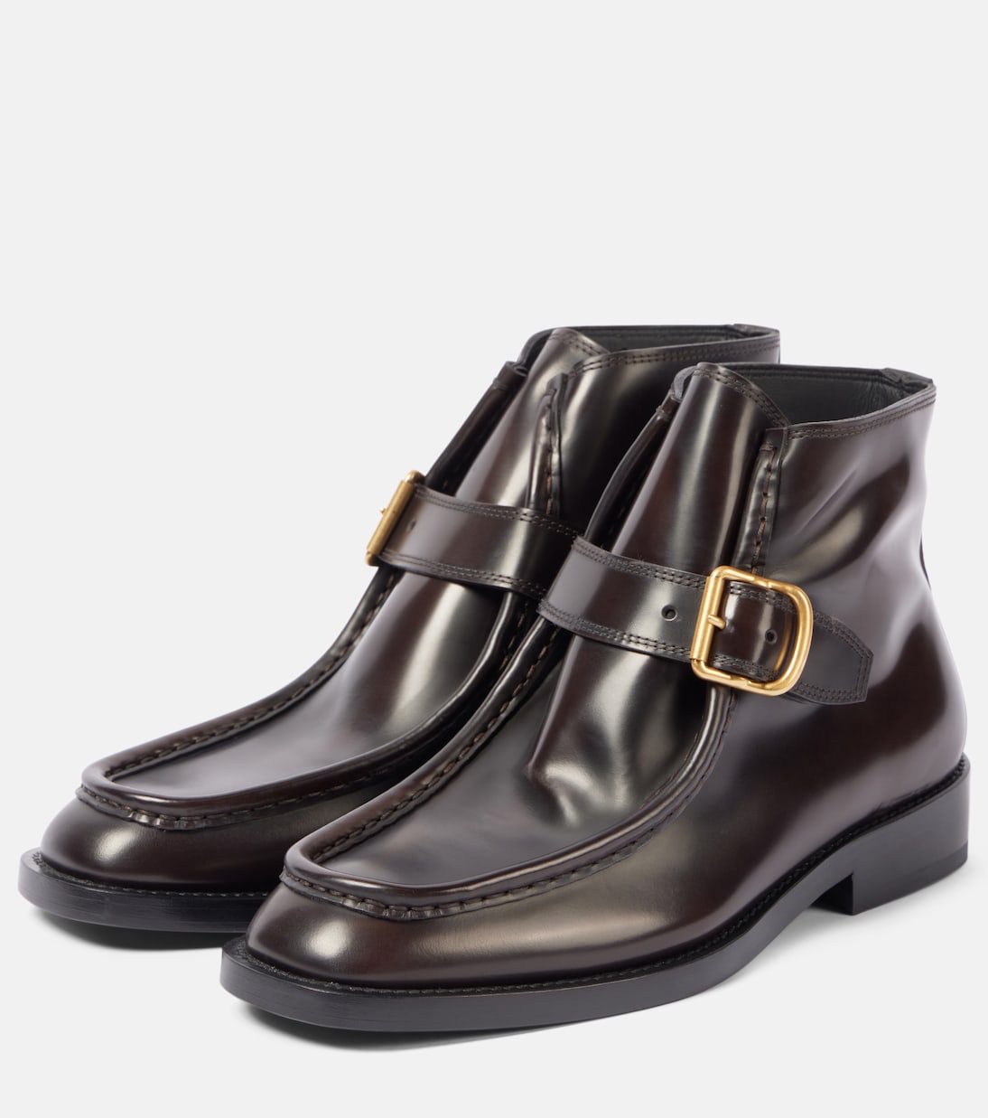 Ankle Boots aus Leder | Dries Van Noten