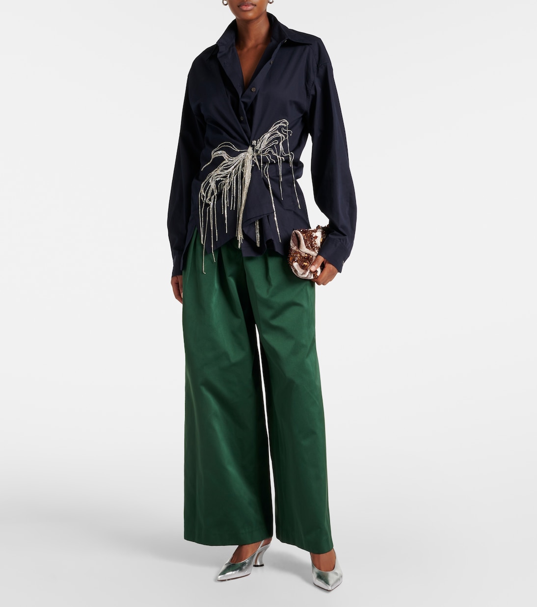 Camicia in gabardine | Dries Van Noten