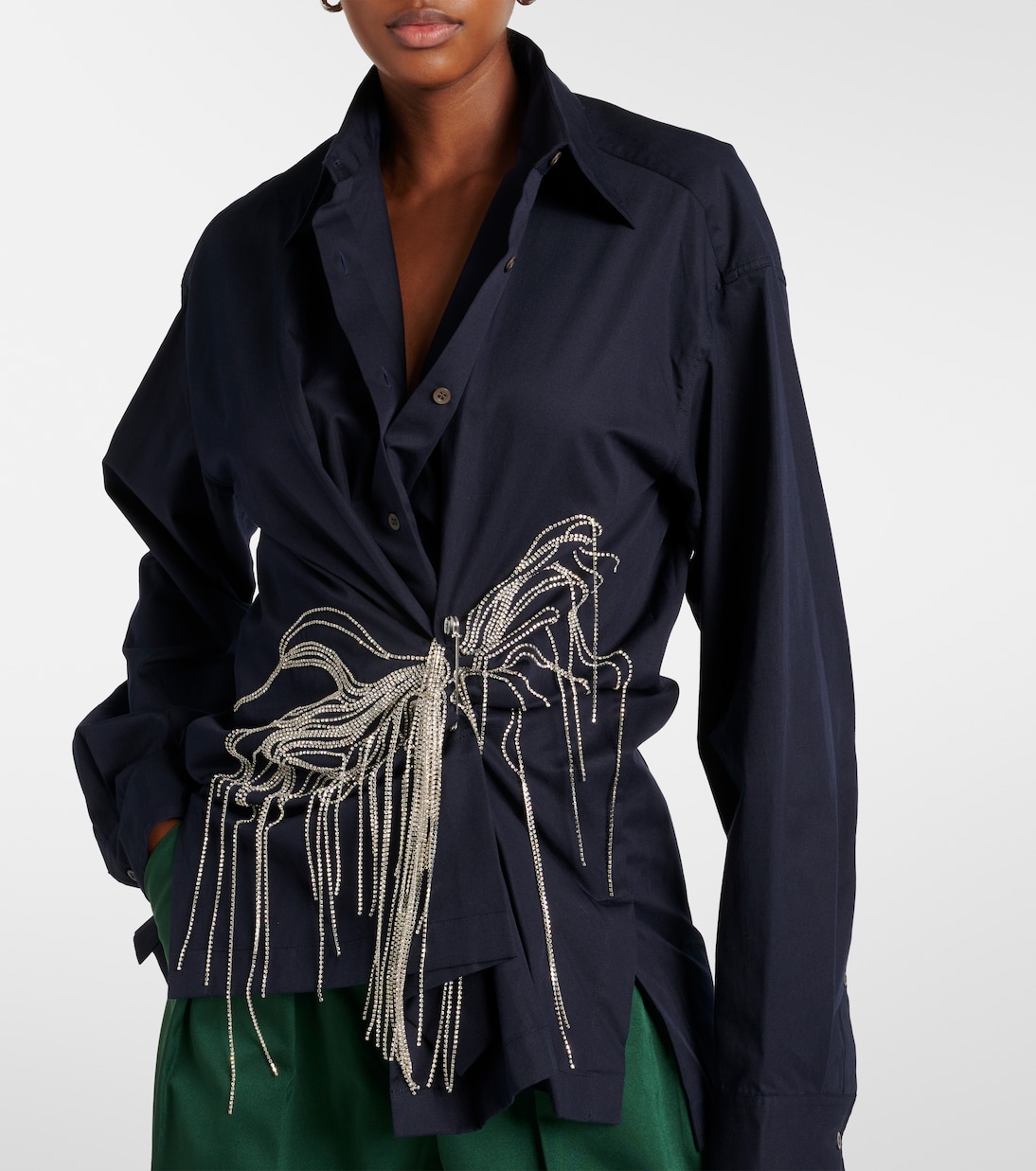 Camicia in gabardine | Dries Van Noten