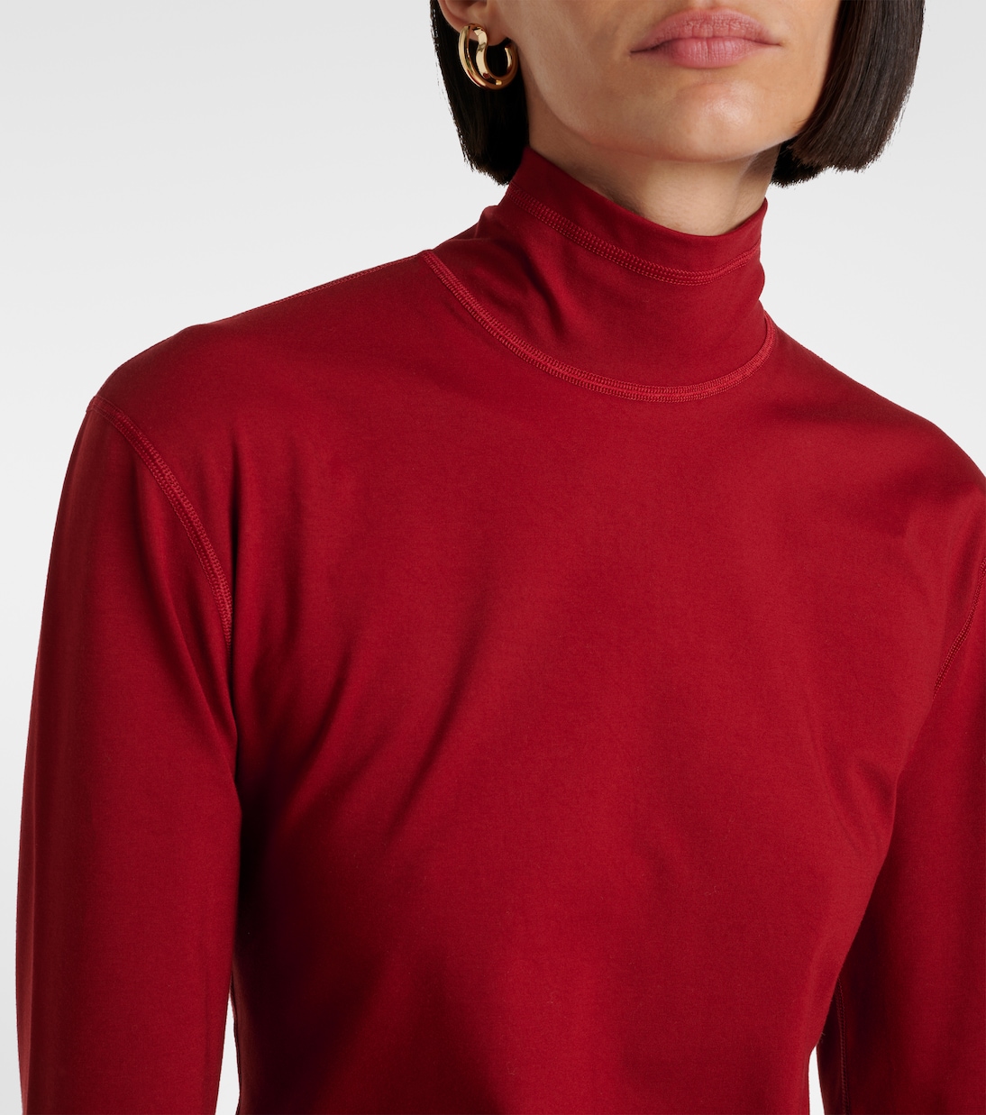 Lupetto in jersey di misto cotone | Bottega Veneta
