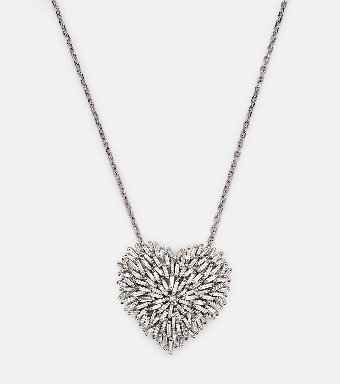 Collier en or blanc 18 ct et diamants | Suzanne Kalan