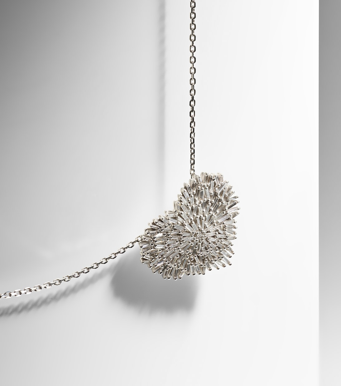 Collier en or blanc 18 ct et diamants | Suzanne Kalan