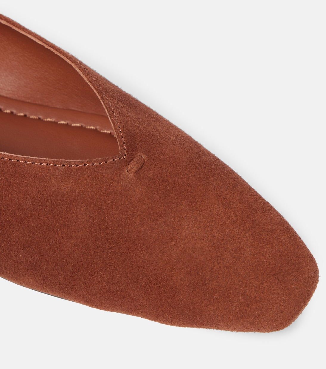 Ballerine Brie in suede | A.Emery