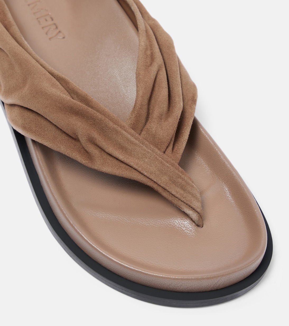 Shaw suede thong sandals | A.Emery