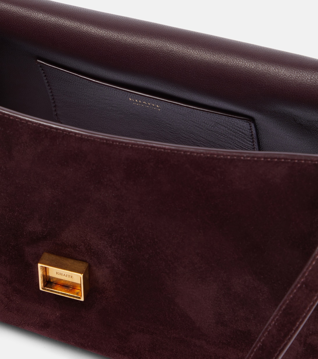 Clutch Cate in suede | Khaite