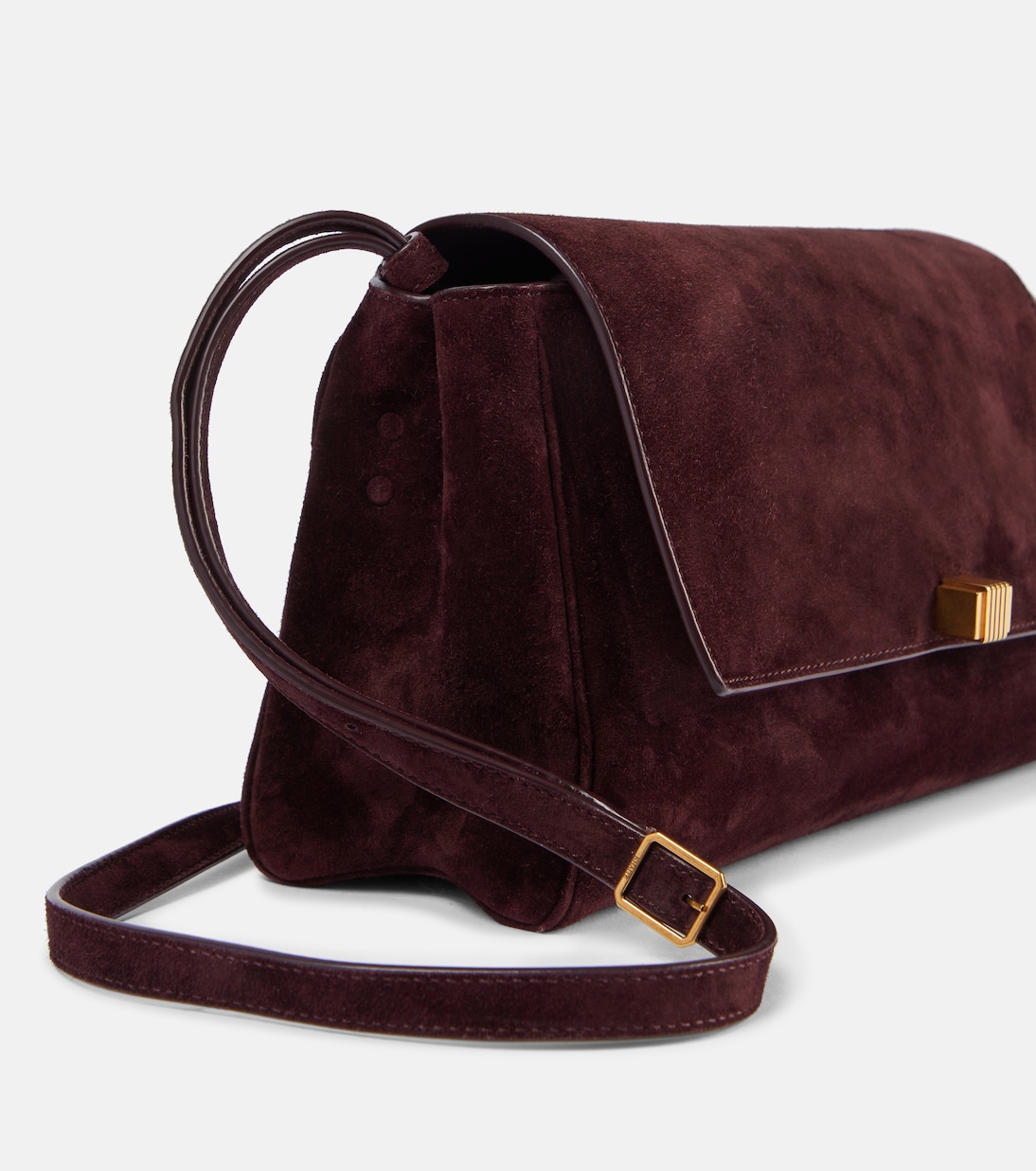 Clutch Cate in suede | Khaite
