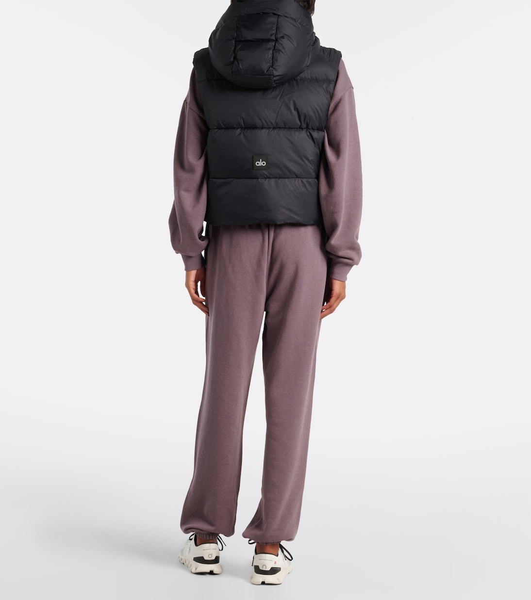 Gold Rush puffer vest | Alo Yoga