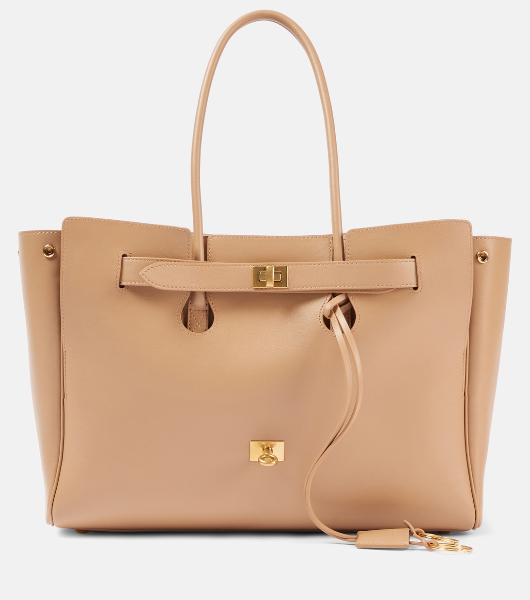 Bel Air Medium leather tote bag | Balenciaga