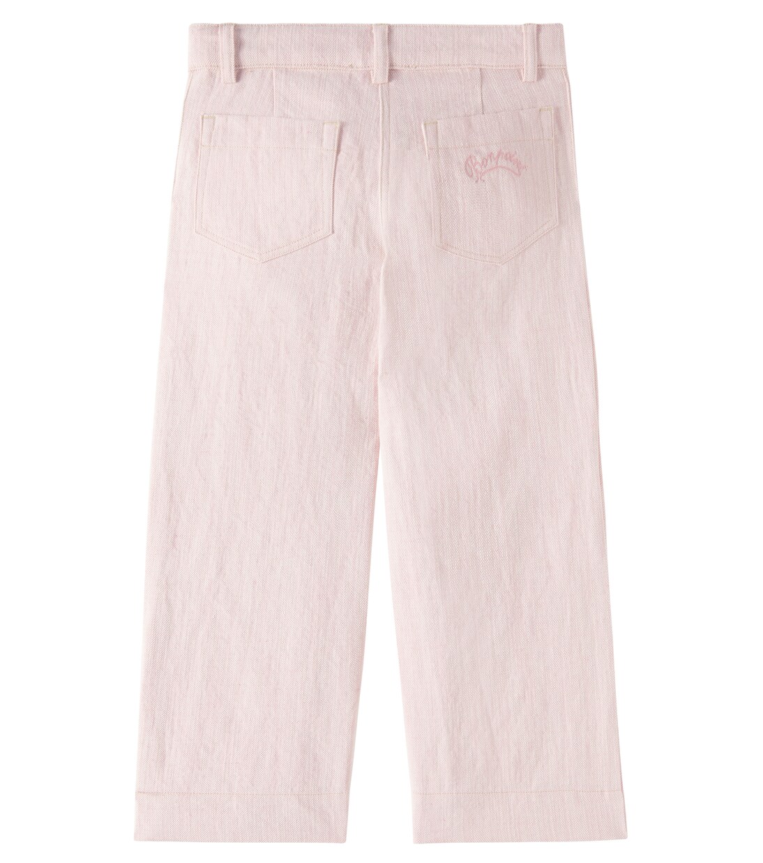 Pantalones Gersande de algodón y lino | Bonpoint