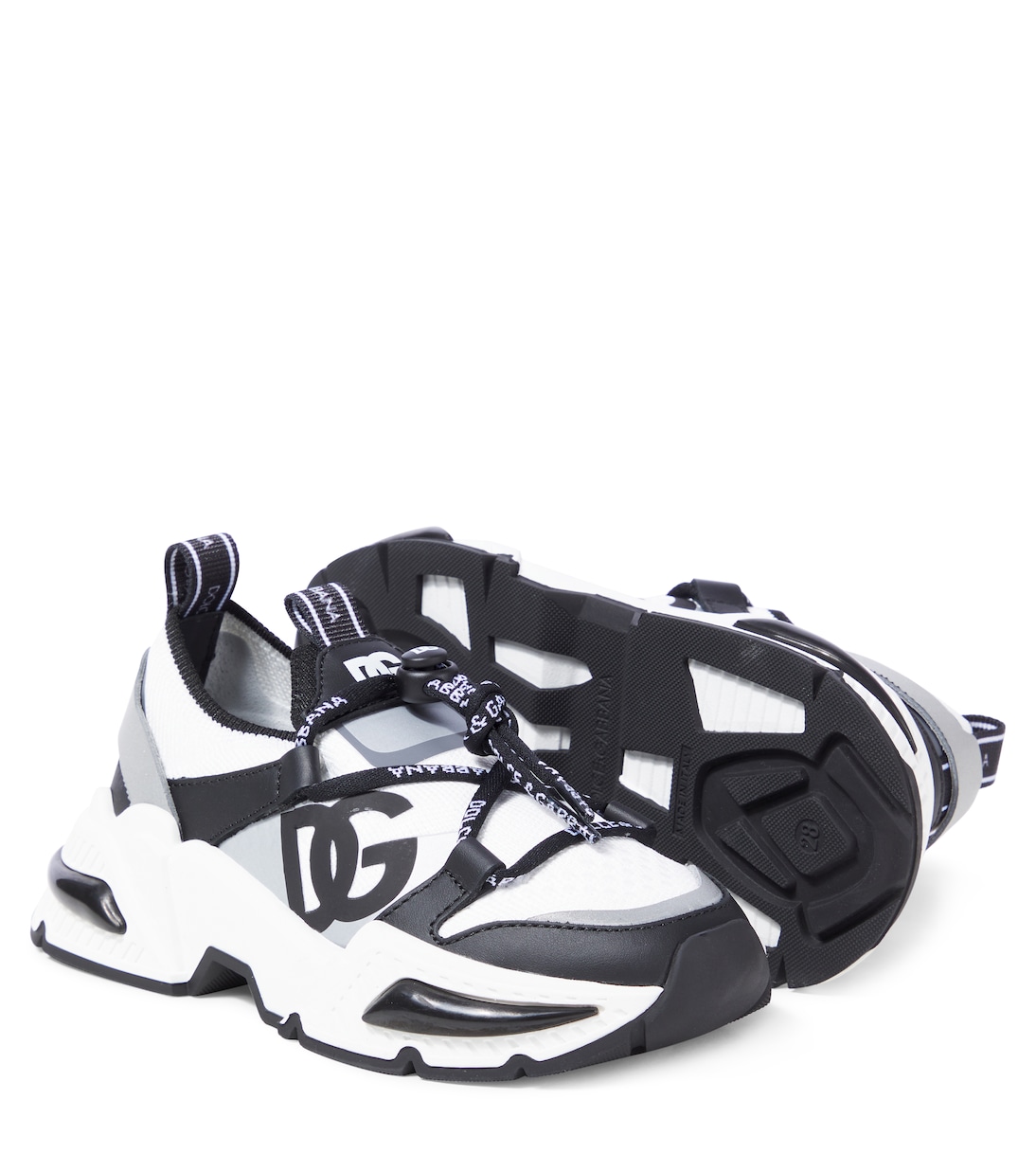 Mesh Airmaster DG low-top sneakers | Dolce&Gabbana Kids