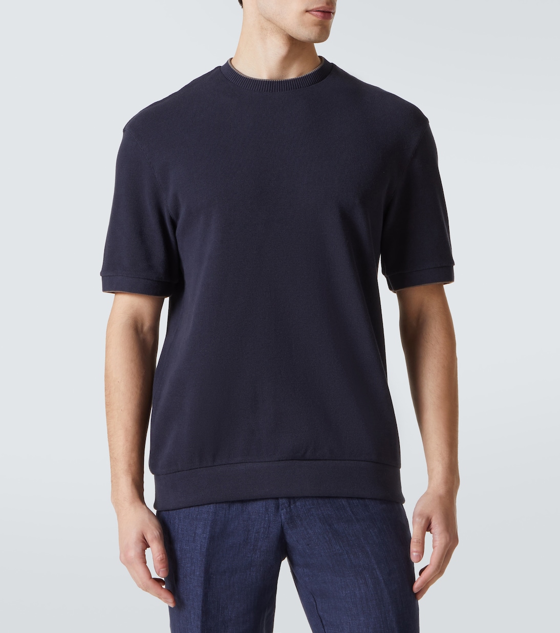 Jersey gofrado de algodón | Herno