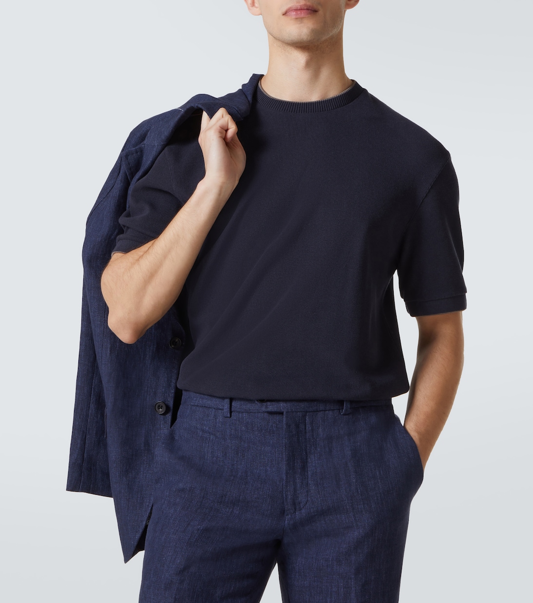 Jersey gofrado de algodón | Herno