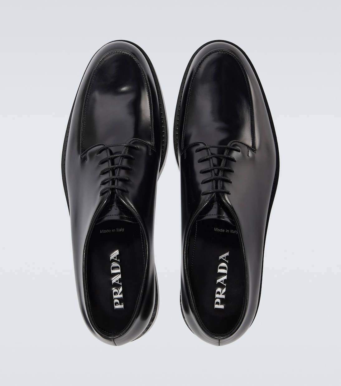 Schnürschuhe aus Leder | Prada