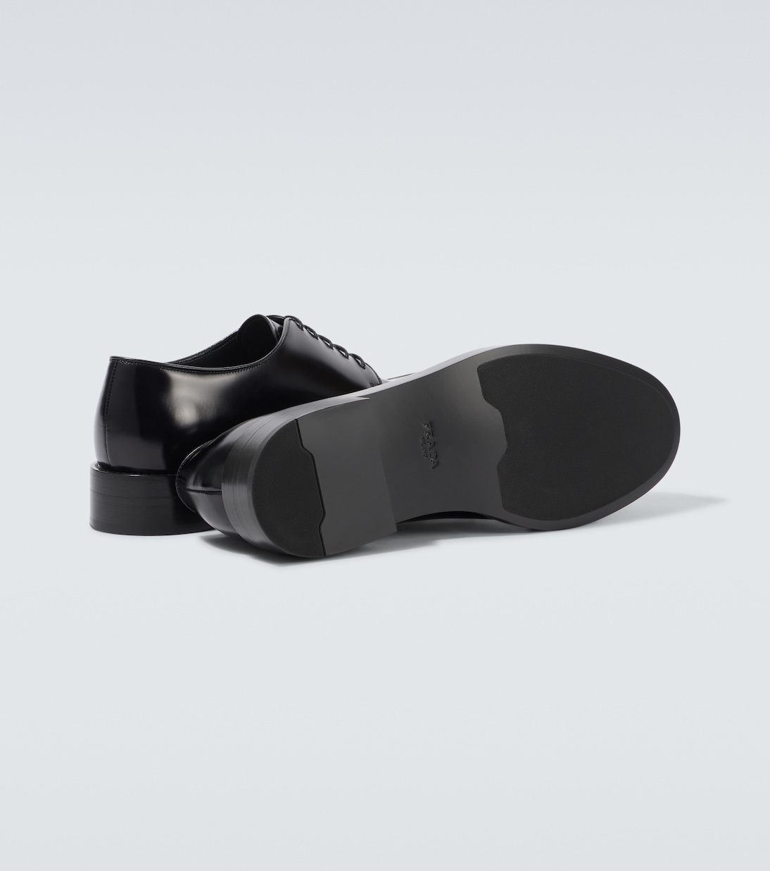 Schnürschuhe aus Leder | Prada