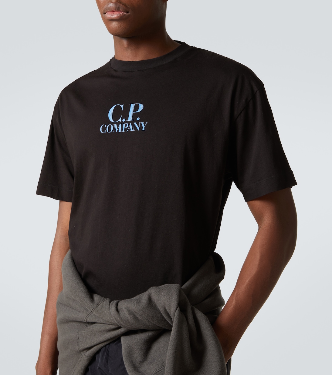 Camiseta en jersey de algodón con logo | C.P. Company