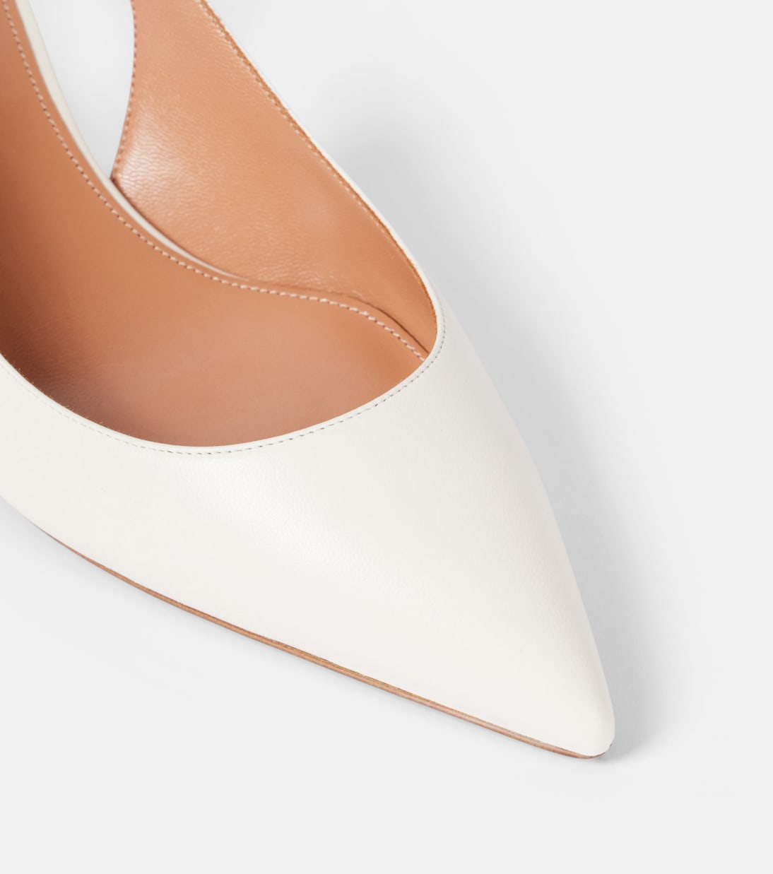 Scarpe con fiocco Aquazzura in pelle per un look giovanile
