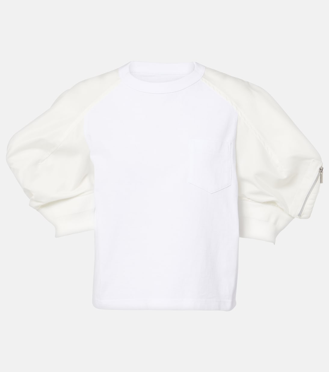 T-shirt in misto cotone | Sacai
