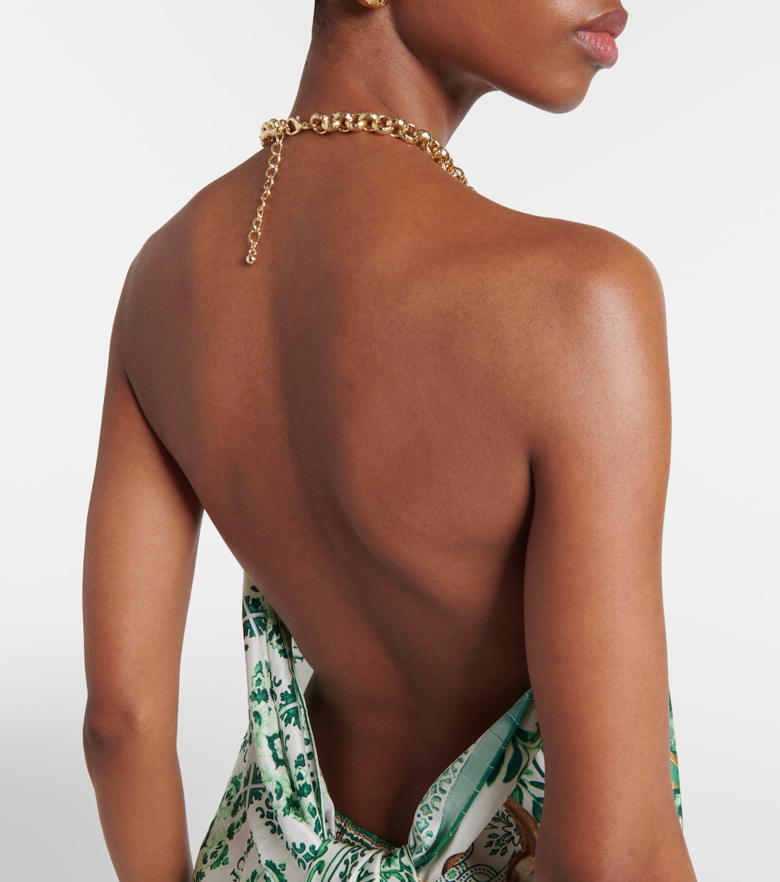 Camisole in seta con stampa | Camilla
