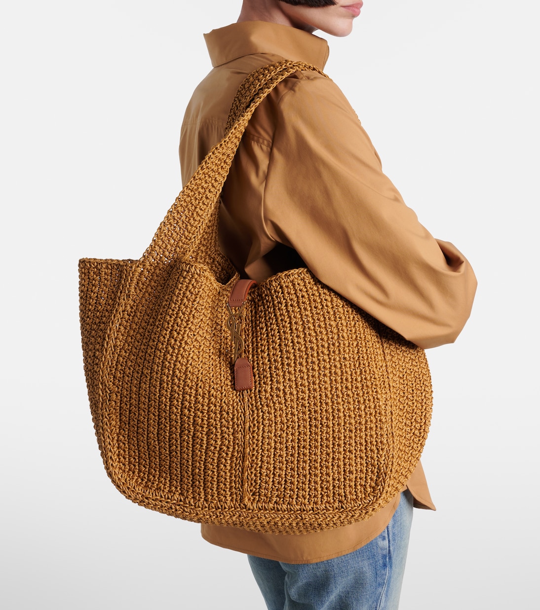 Le 5 à 7 Bea Large cord tote bag | Saint Laurent