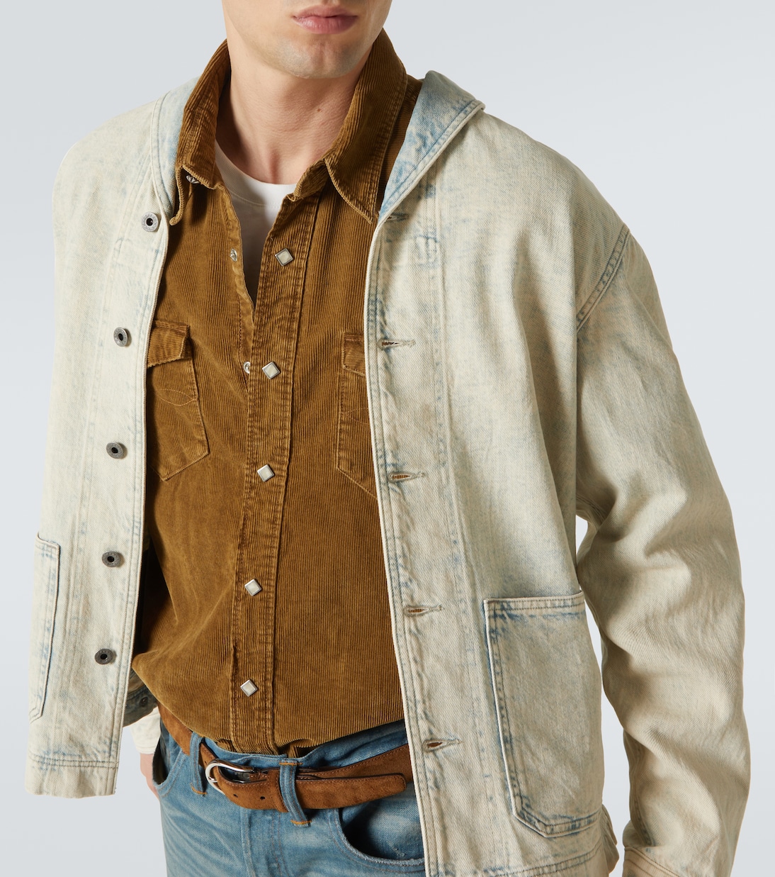 Hemdjacke aus Denim | RRL