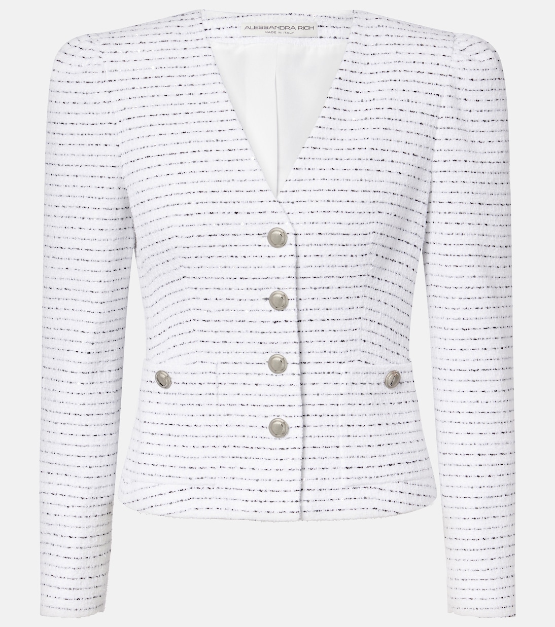 Striped tweed jacket | Alessandra Rich