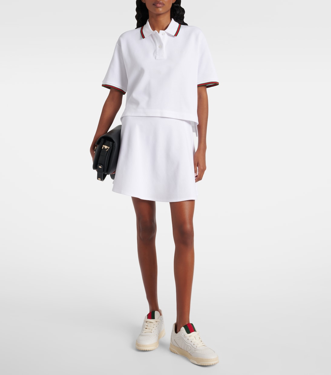 Minirock aus Baumwoll-Piqué | Gucci