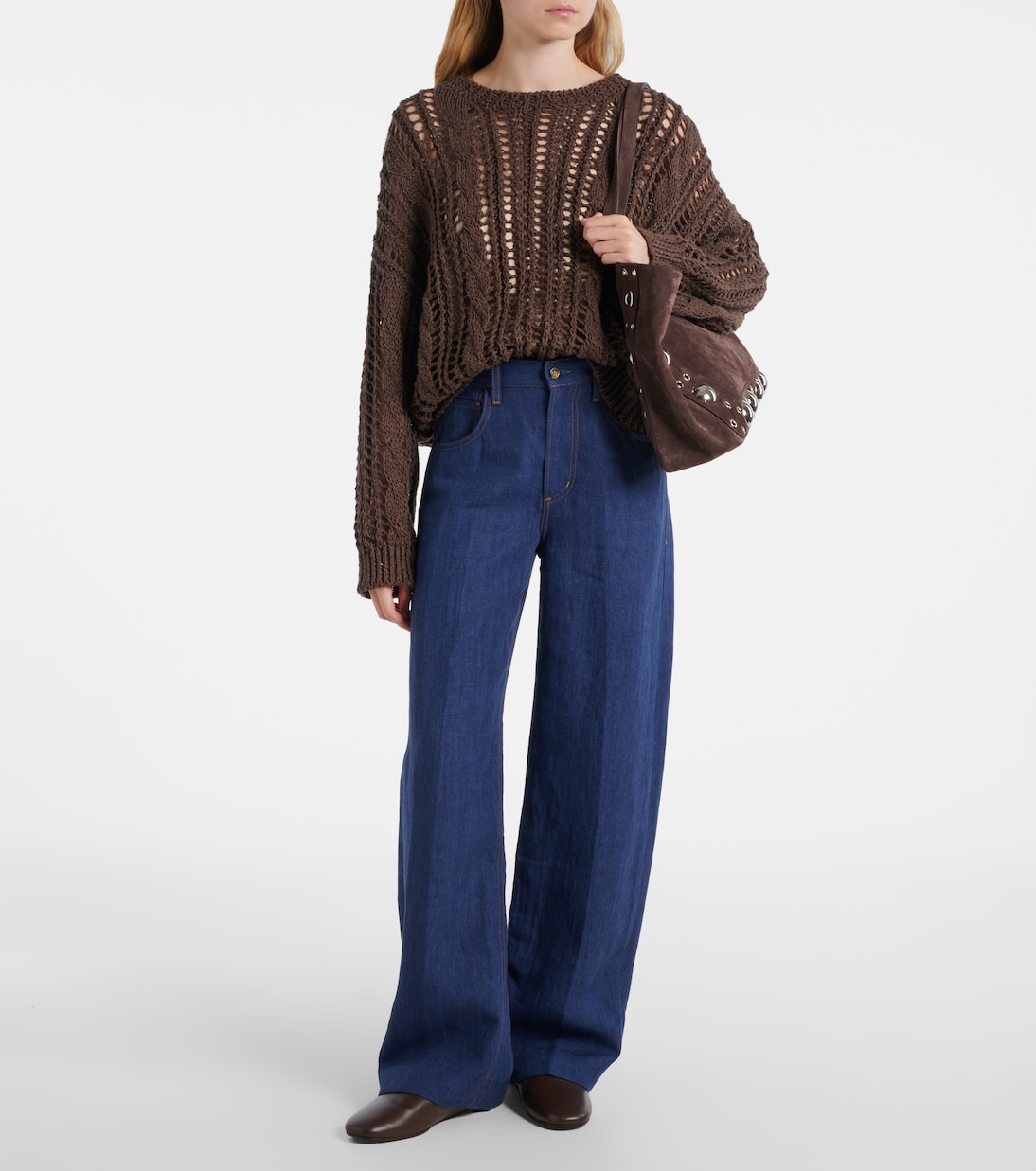 x Argent - Jeans Ayla a vita media e gamba larga | Citizens of Humanity