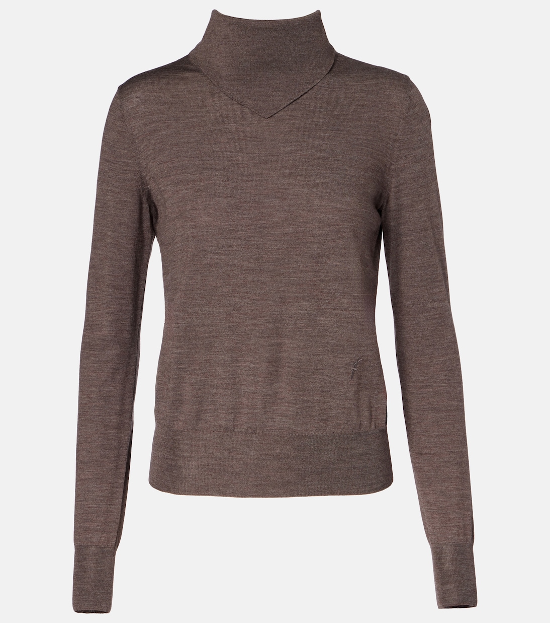 Wool turtleneck sweater | Ferragamo
