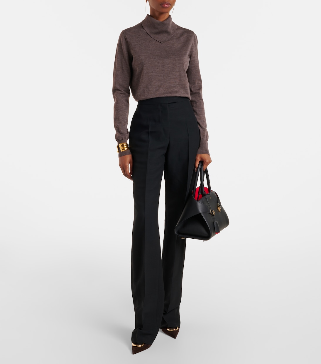 Wool turtleneck sweater | Ferragamo