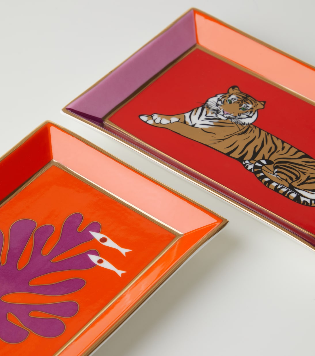 Playa painted ceramic tray | Jonathan Adler