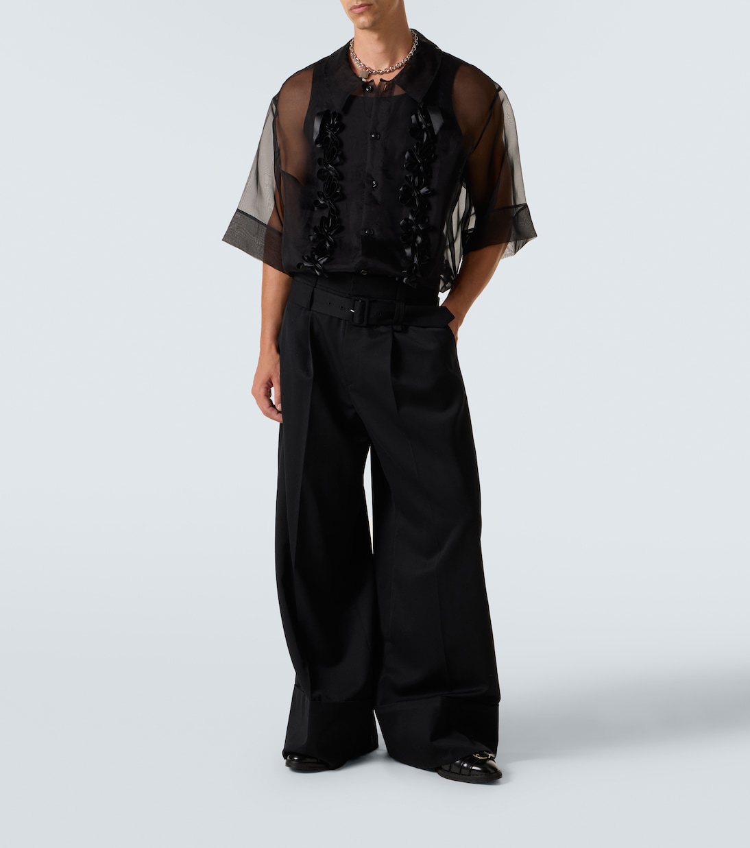 Hemd aus Seide | Simone Rocha
