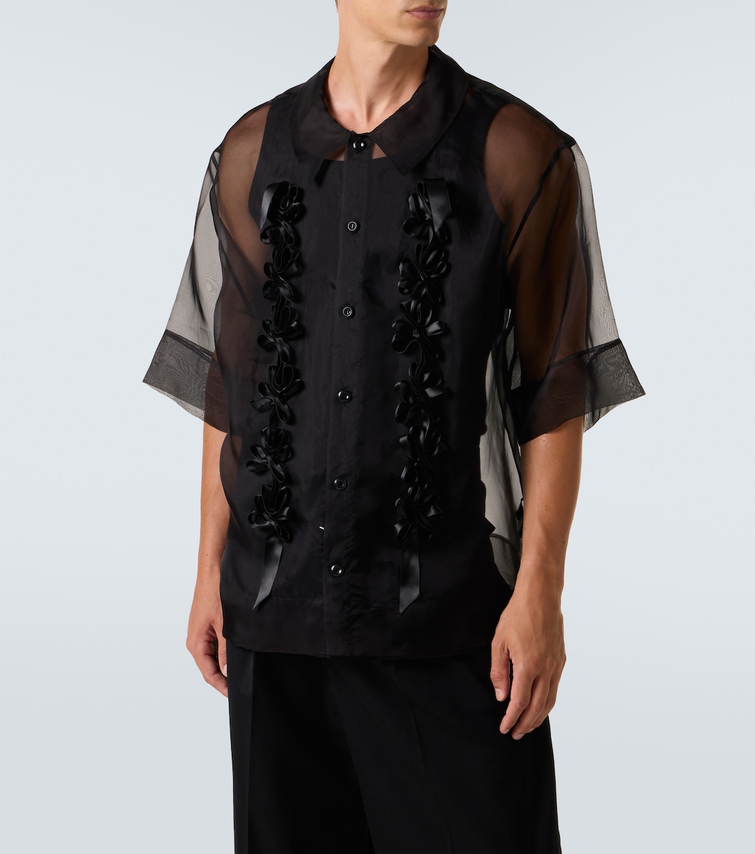 Hemd aus Seide | Simone Rocha
