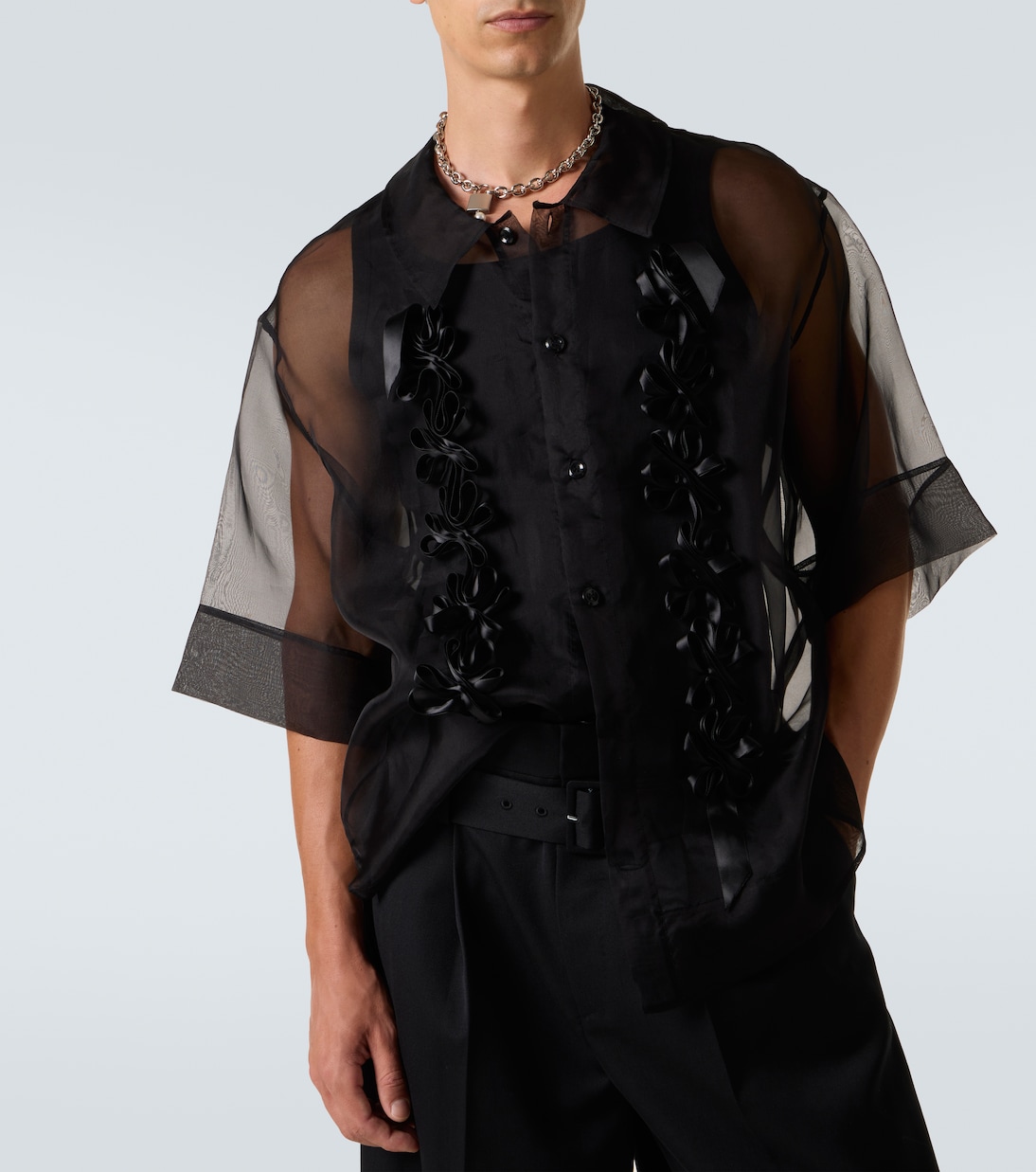 Hemd aus Seide | Simone Rocha