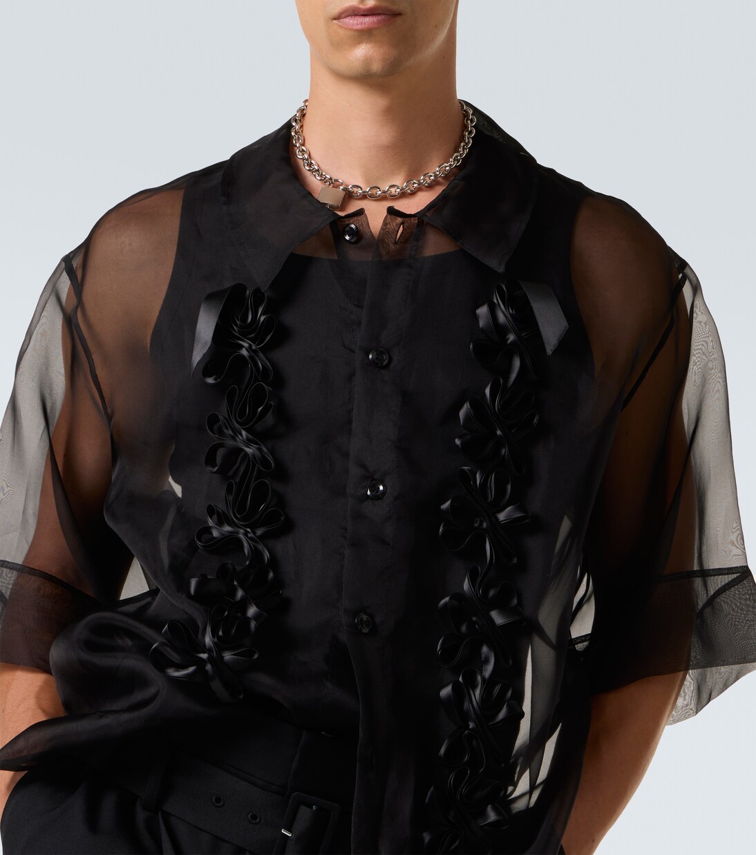 Hemd aus Seide | Simone Rocha