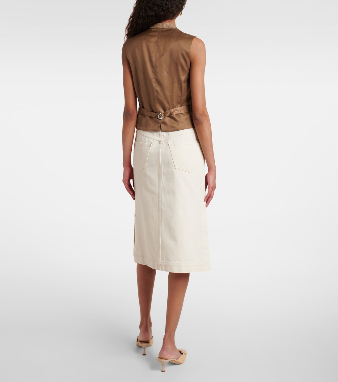 Holland linen tweed vest | Ralph Lauren Collection