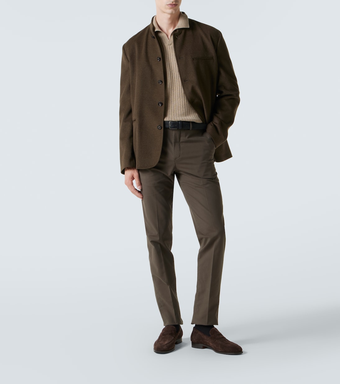 Carlo cotton-blend chinos | Loro Piana