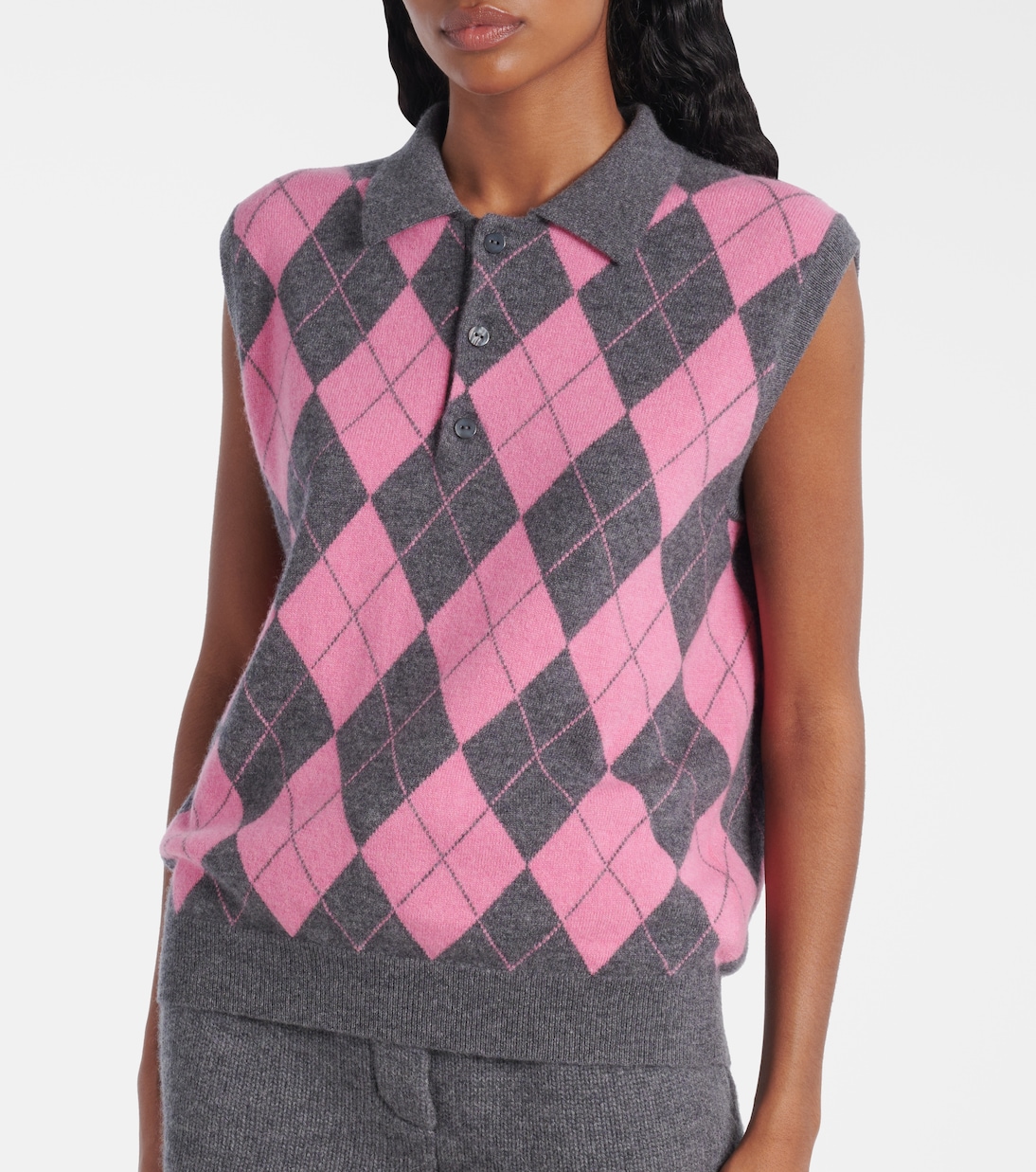Gilet Riana in cashmere | Lisa Yang